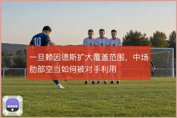 一旦赖因德斯扩大覆盖范围,中场肋部空当如何被对手利用